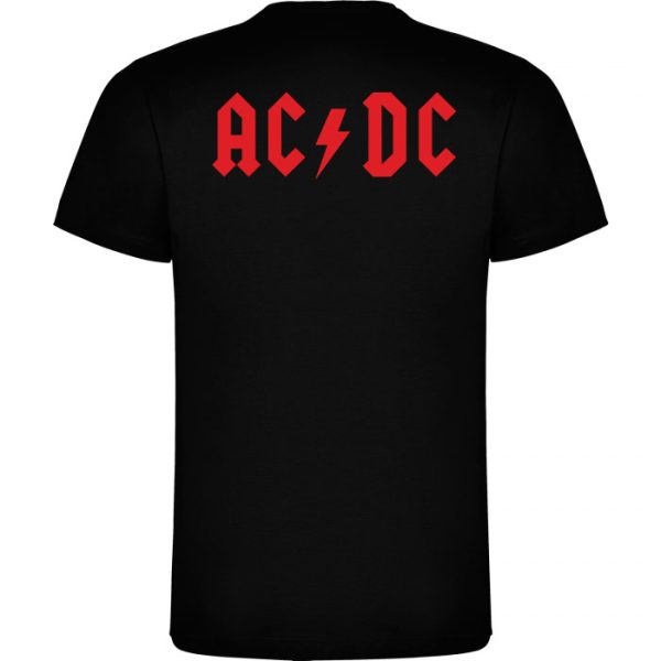 Polera negra AC DC (D1) - Imagen 2