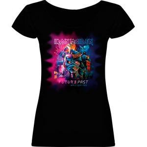 Polera negra Mujer Iron Maiden (D1)