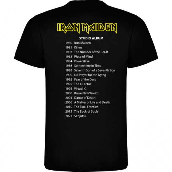 Polera negra Iron Maiden (D2) - Imagen 2