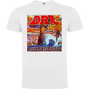 Polera blanca D.R.I (D1)