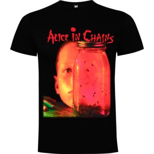 Polera negra Alice in Chains (D1)