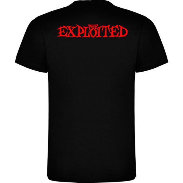 Polera negra The Exploited (D1) - Imagen 2