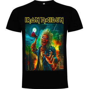 Polera negra Iron Maiden (D2)