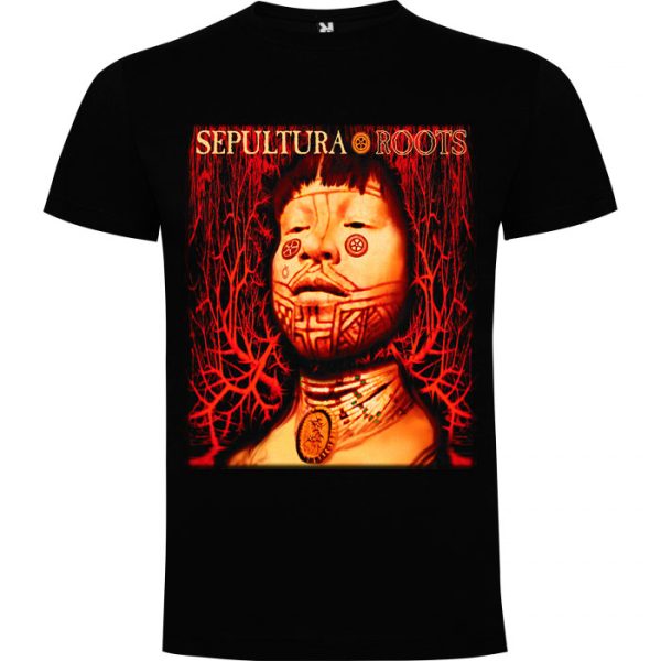 Polera negra Sepultura (D1)