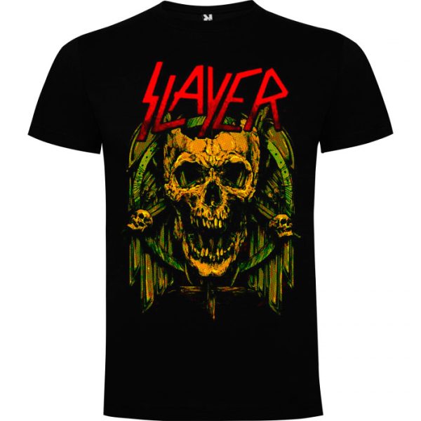 Polera negra Slayer (D1)