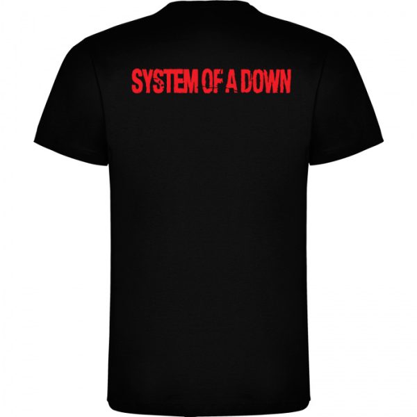 Polera negra System of a Down (D1) - Imagen 2