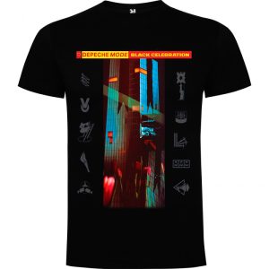Polera negra Depeche Mode (D2)